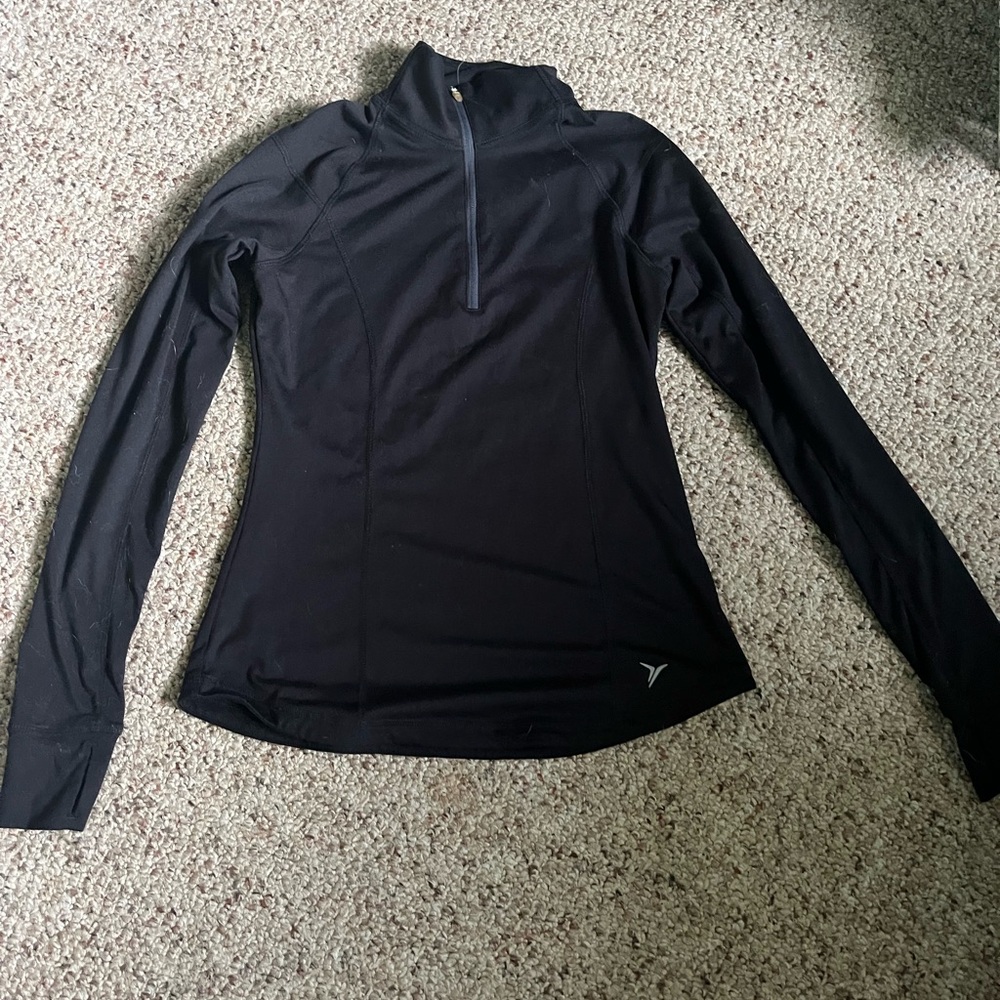 Old Navy long sleeve 1/4 zip workout top